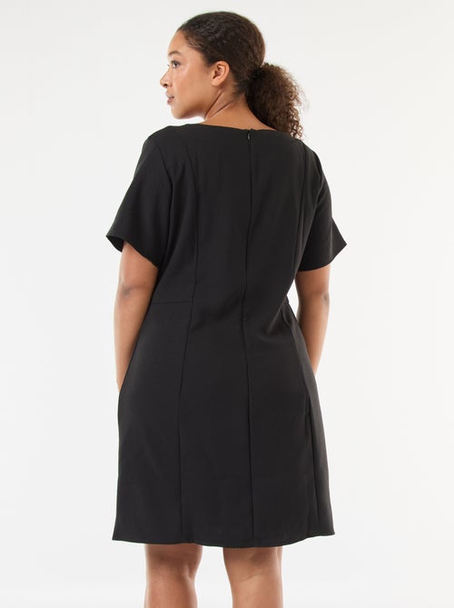 Vestido de manga corta 'Vero Moda' liso - Kiabi