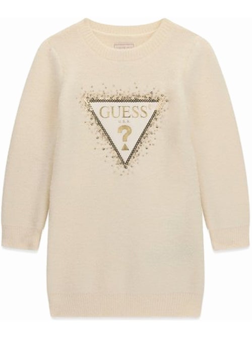 Vestido de manga larga - guess kids - Kiabi