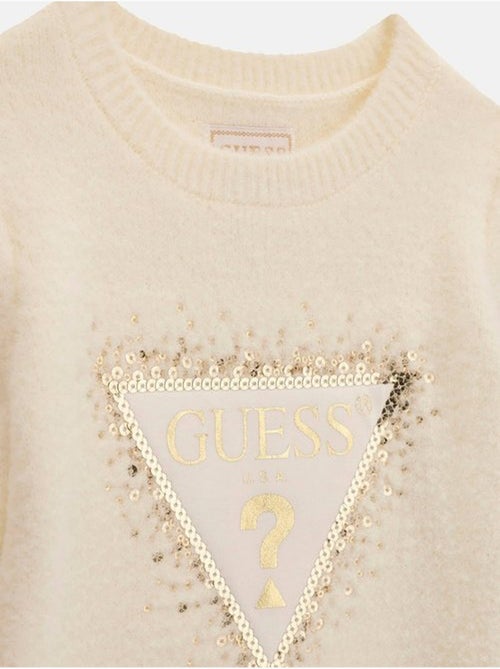 Vestido de manga larga - guess kids - Kiabi