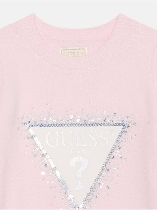 Vestido de manga larga - guess kids - Kiabi