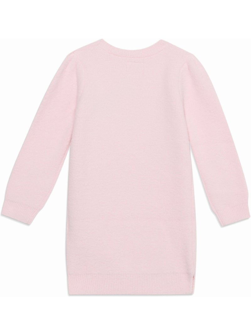 Vestido de manga larga - guess kids Rosa claro - Kiabi
