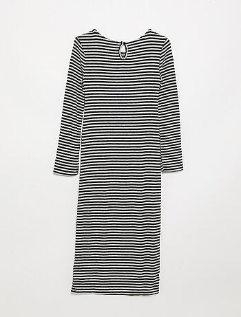 Vestido de manga larga