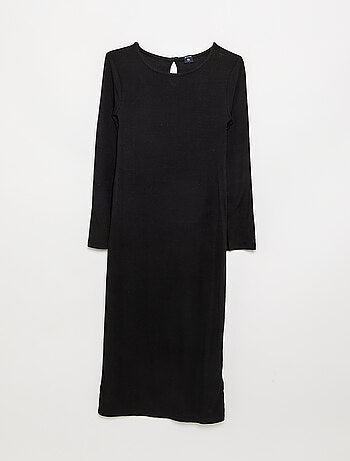 Vestido de manga larga
