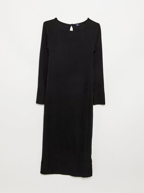 Vestido de manga larga - Kiabi