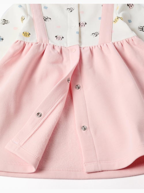 Vestido de manga larga perchado con Minnie - Kiabi