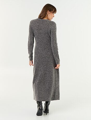 Vestido de maternidad de lana mezclada
