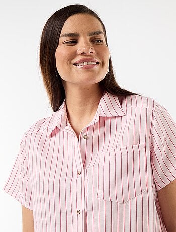 Vestido de maternidad de lino