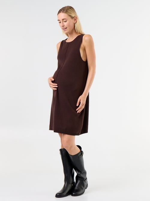 Vestido de maternidad tipo pichi - Kiabi Vestido de maternidad tipo pichi - Kiabi