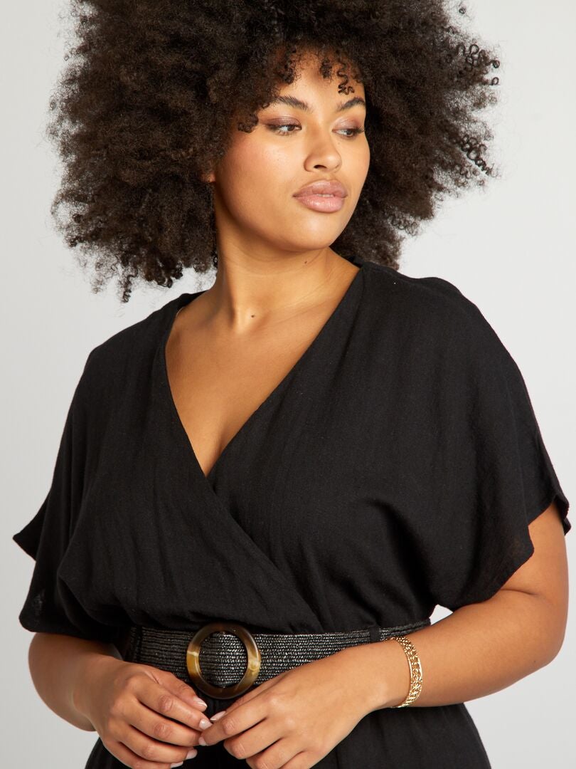 Chaleco Lino Mujer Chaleco Largo De Lino Para Mujer Estilo