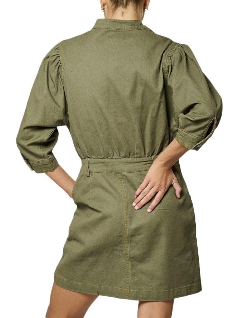 Vestido de Mujer Kaporal Verde caqui claro - Kiabi