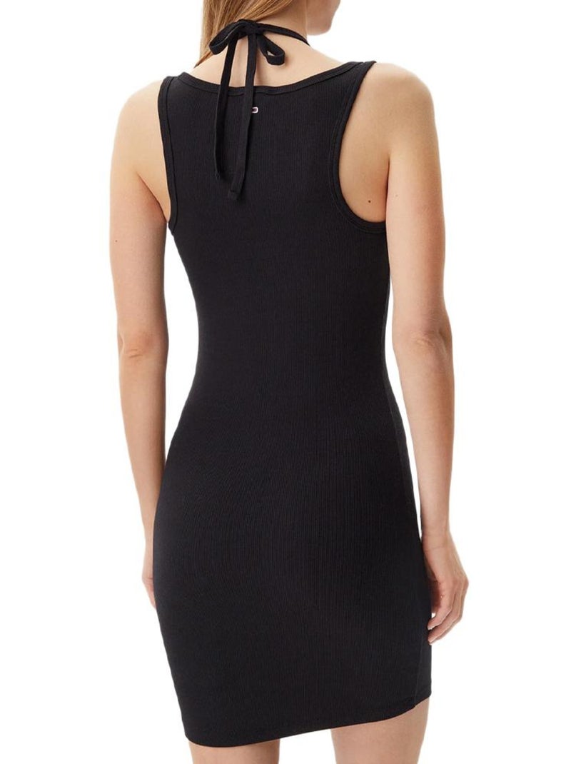 Vestido de Mujer Tommy Hilfiger con Detalle Negro - Kiabi