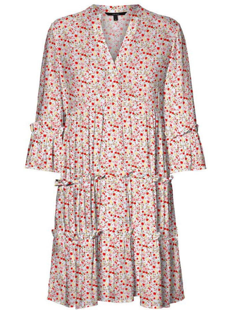 Vestido de Mujer Vero Moda Rojo - Kiabi