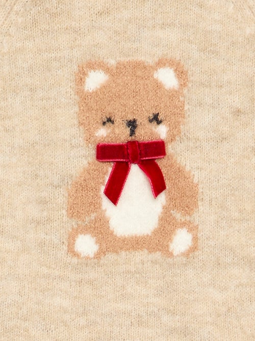 Vestido de Navidad de punto - Kiabi