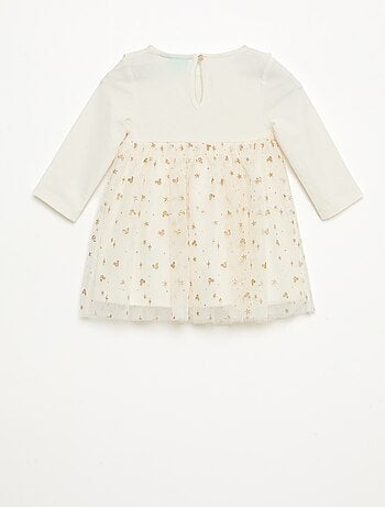 Vestido de Navidad 'Disney' 'Minnie' flocado