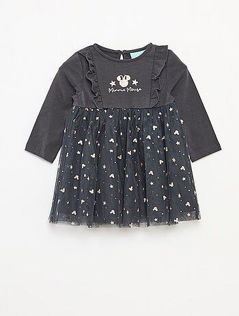 Vestido de Navidad 'Disney' 'Minnie' flocado