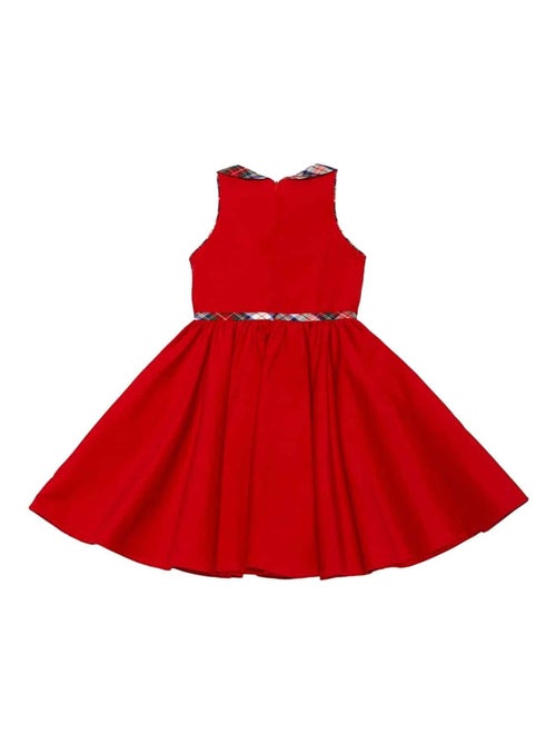 Vestido de Navidad Rojo que Gira para Niña | HEPBURN - Kiabi