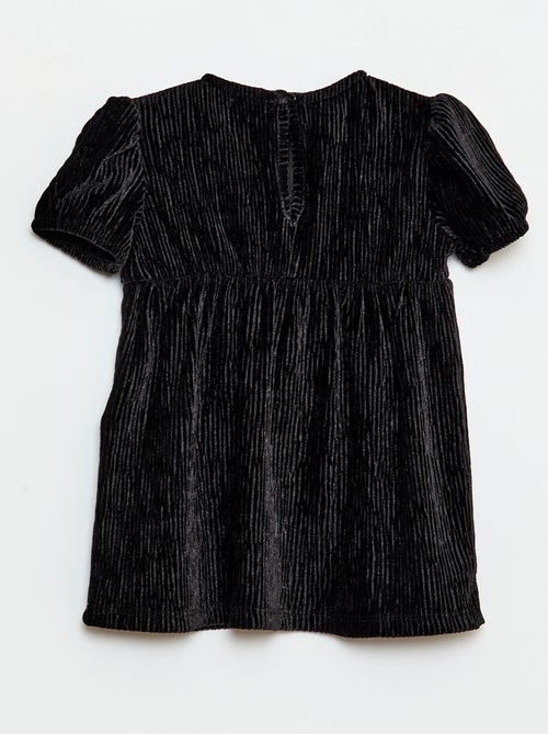 Vestido de pana con lazo decorativo - Kiabi