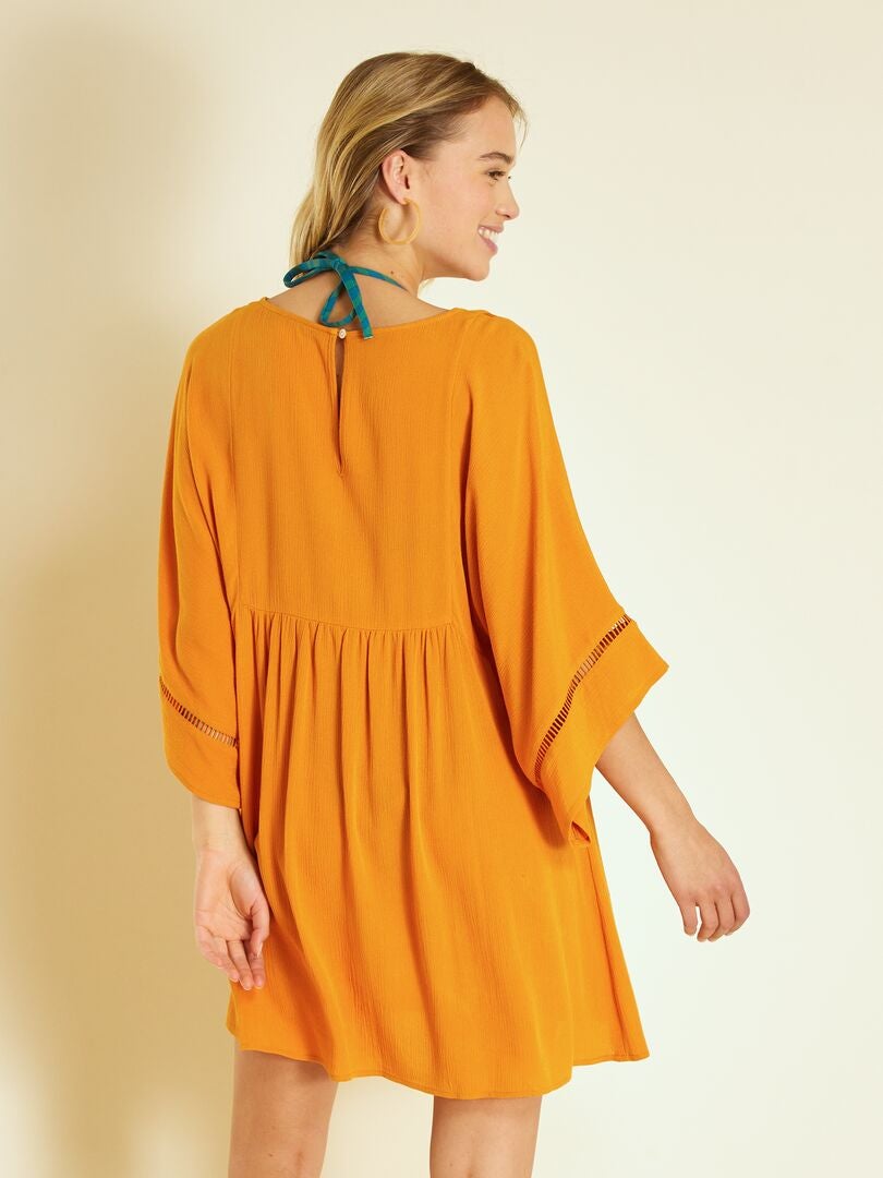 Vestido de playa AMARILLO - Kiabi