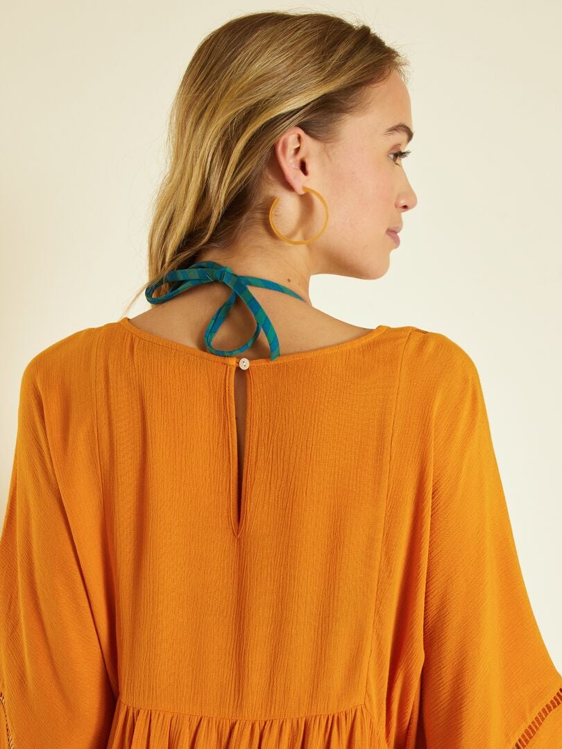 Vestido de playa AMARILLO - Kiabi