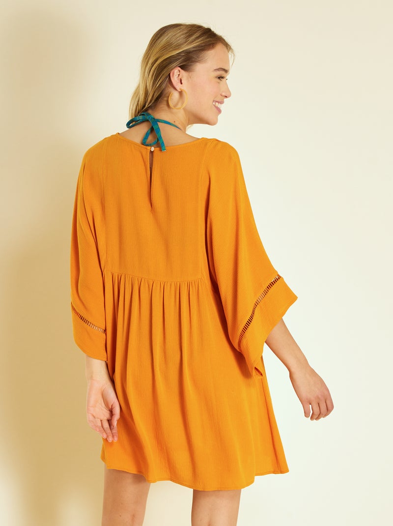 Vestido de playa AMARILLO - Kiabi