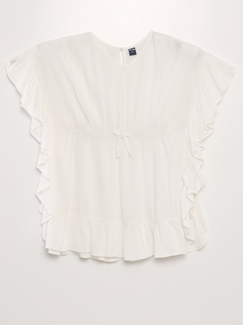 Vestido de playa BLANCO - Kiabi