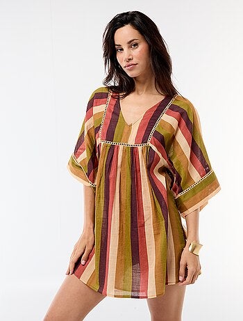 Vestido de playa midi