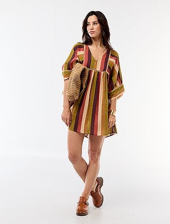 Vestido de playa midi