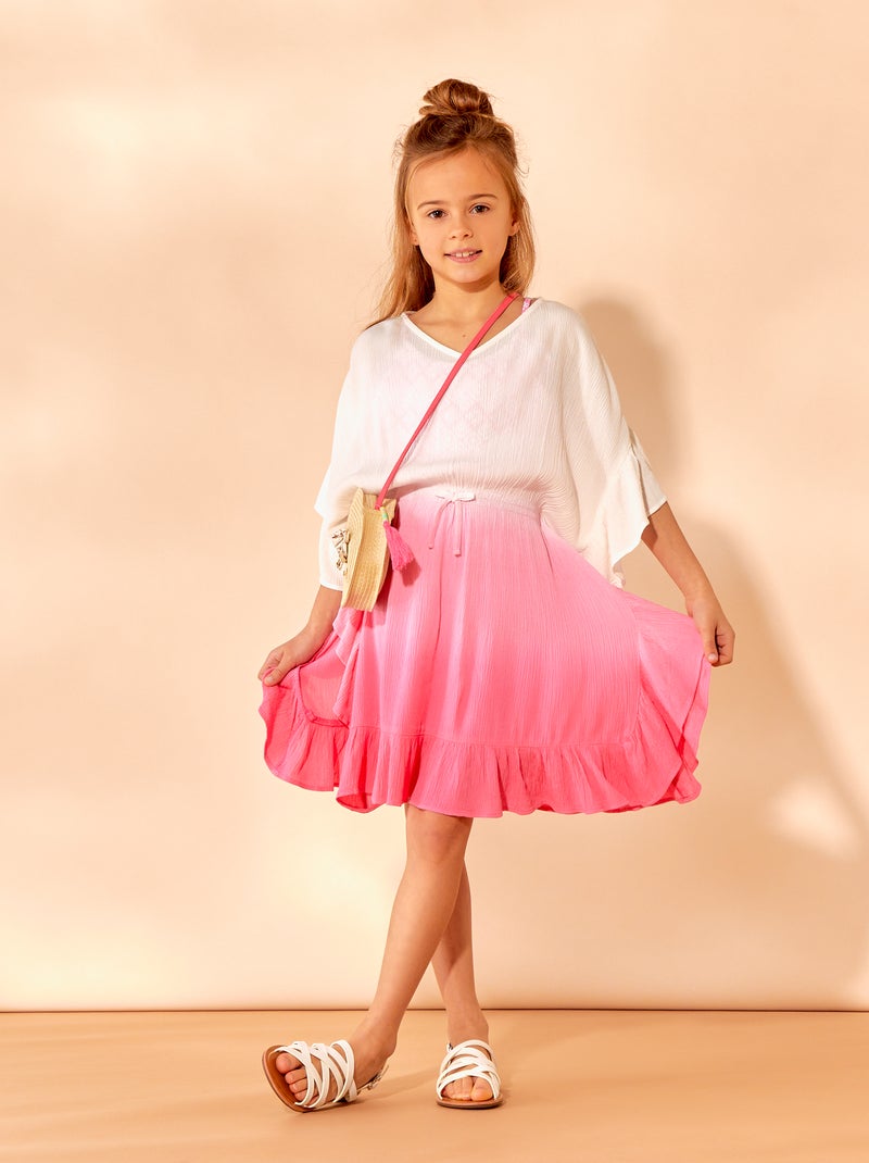 Vestido de playa ROSA - Kiabi