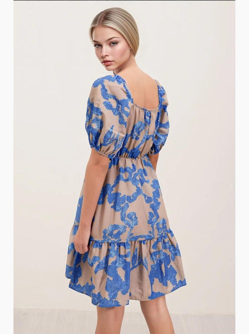 Vestido de popelina acampanado bdart - Kiabi