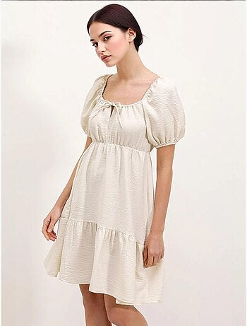 Vestido de popelina acampanado bdart