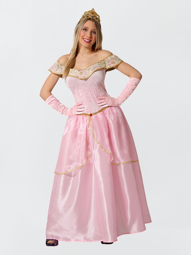 Vestido de princesa - Disfraz rosa - Kiabi