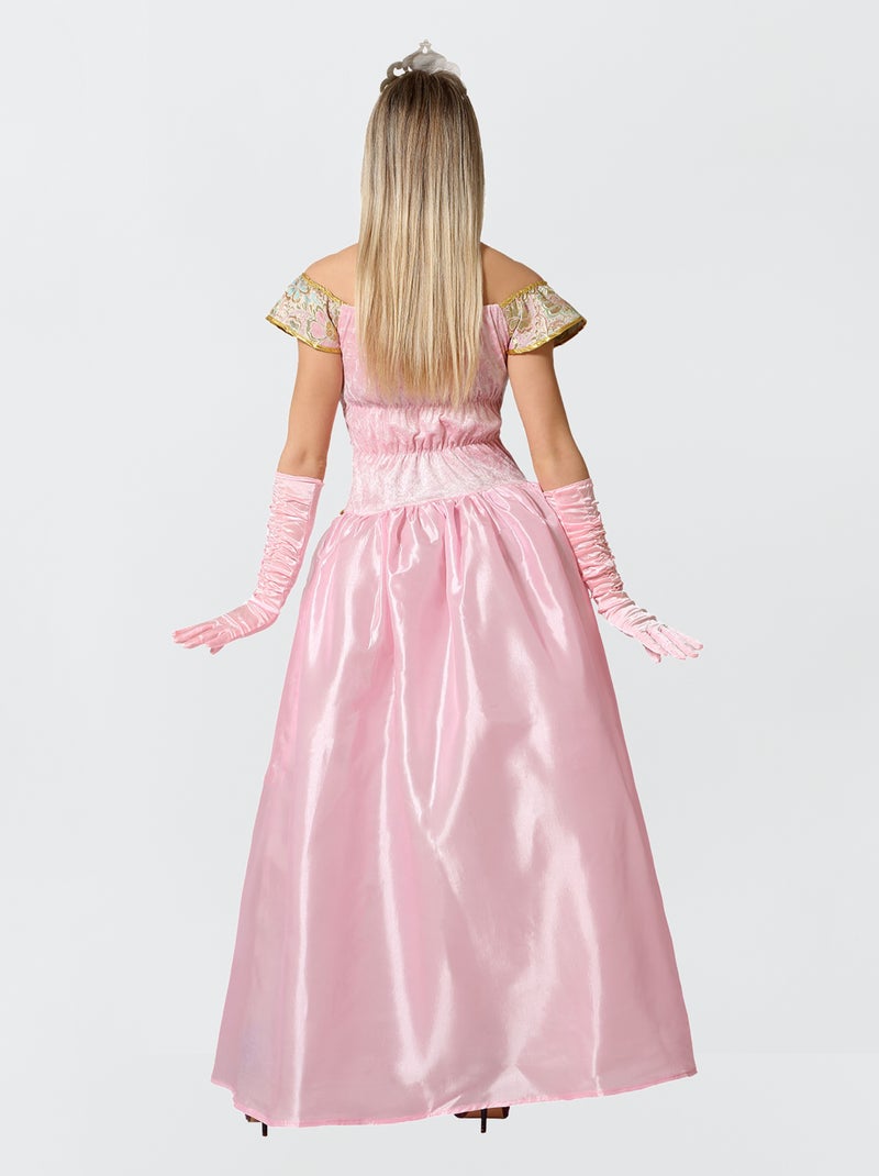 Vestido de princesa - Disfraz rosa - Kiabi