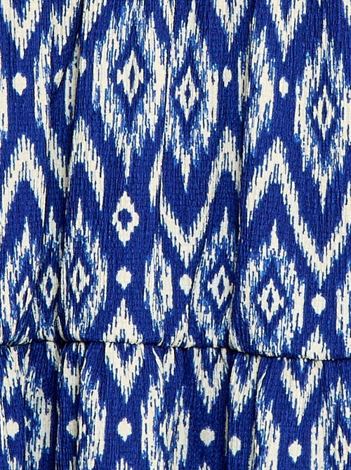 Vestido de punto calado en los laterales - Kiabi