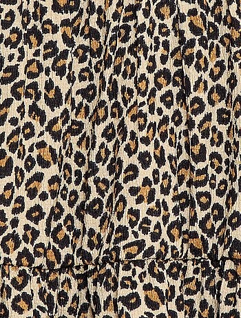 Vestido de punto calado en los laterales