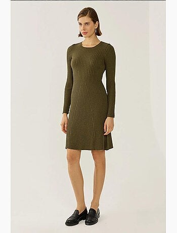 Vestido de punto con cuello redondo hiccup