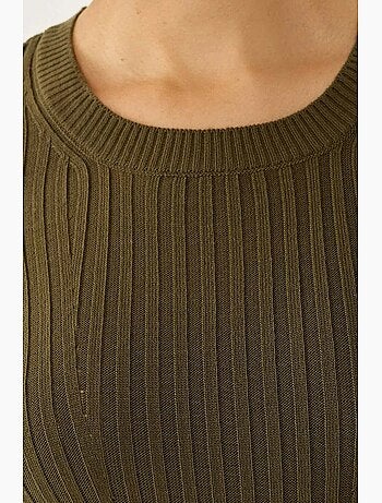 Vestido de punto con cuello redondo hiccup