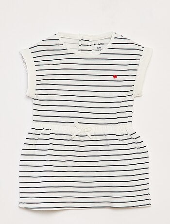 Vestido de punto con estampado