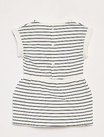 Vestido de punto con estampado