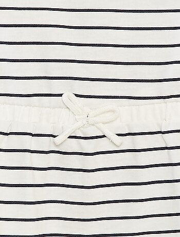 Vestido de punto con estampado