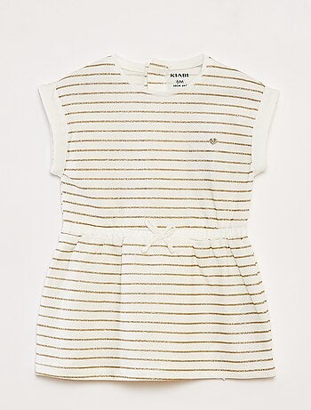 Vestido de punto con estampado
