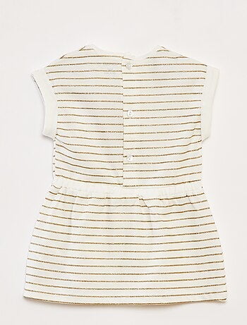 Vestido de punto con estampado