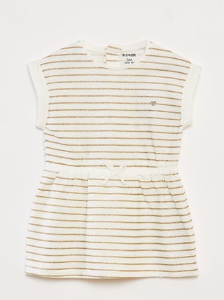 Vestido de punto con estampado