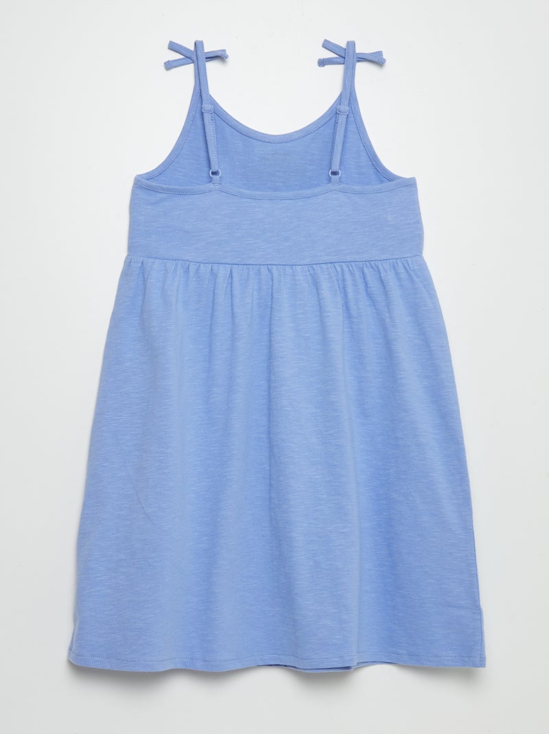 Vestido de punto con tirantes 'Disney' 'Stitch' AZUL - Kiabi