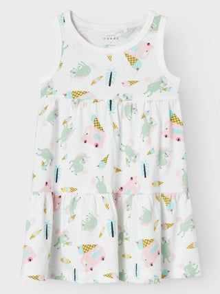 Vestido de punto con volantes 'NAME IT'