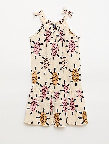 Vestido de punto crepé