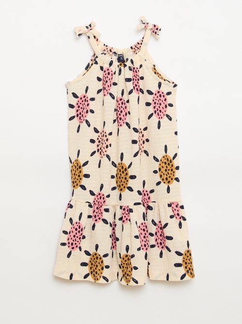 Vestido de punto crepé - Kiabi