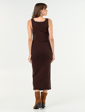 Vestido de punto de maternidad 2 en 1