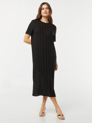 Vestido de punto fino
