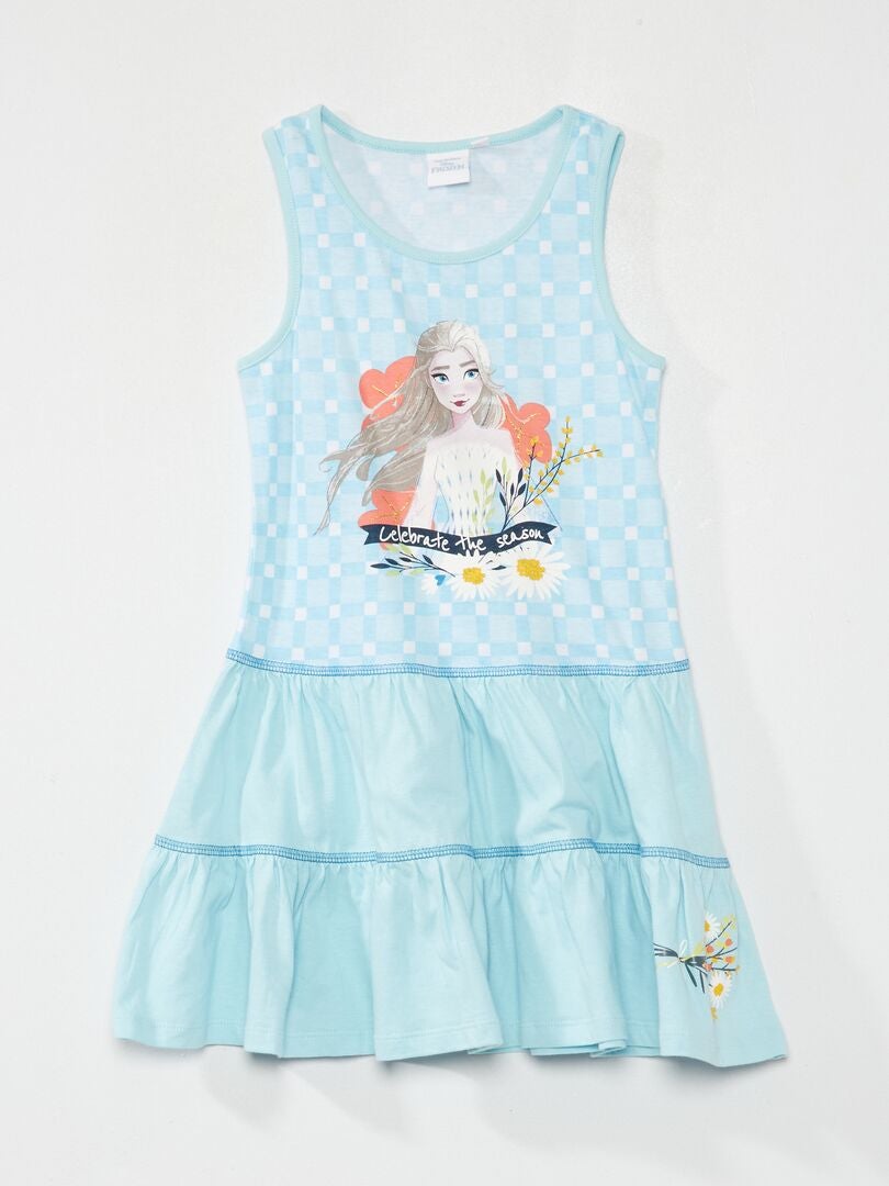 Vestido de punto 'Frozen' 'Disney' azul - Kiabi