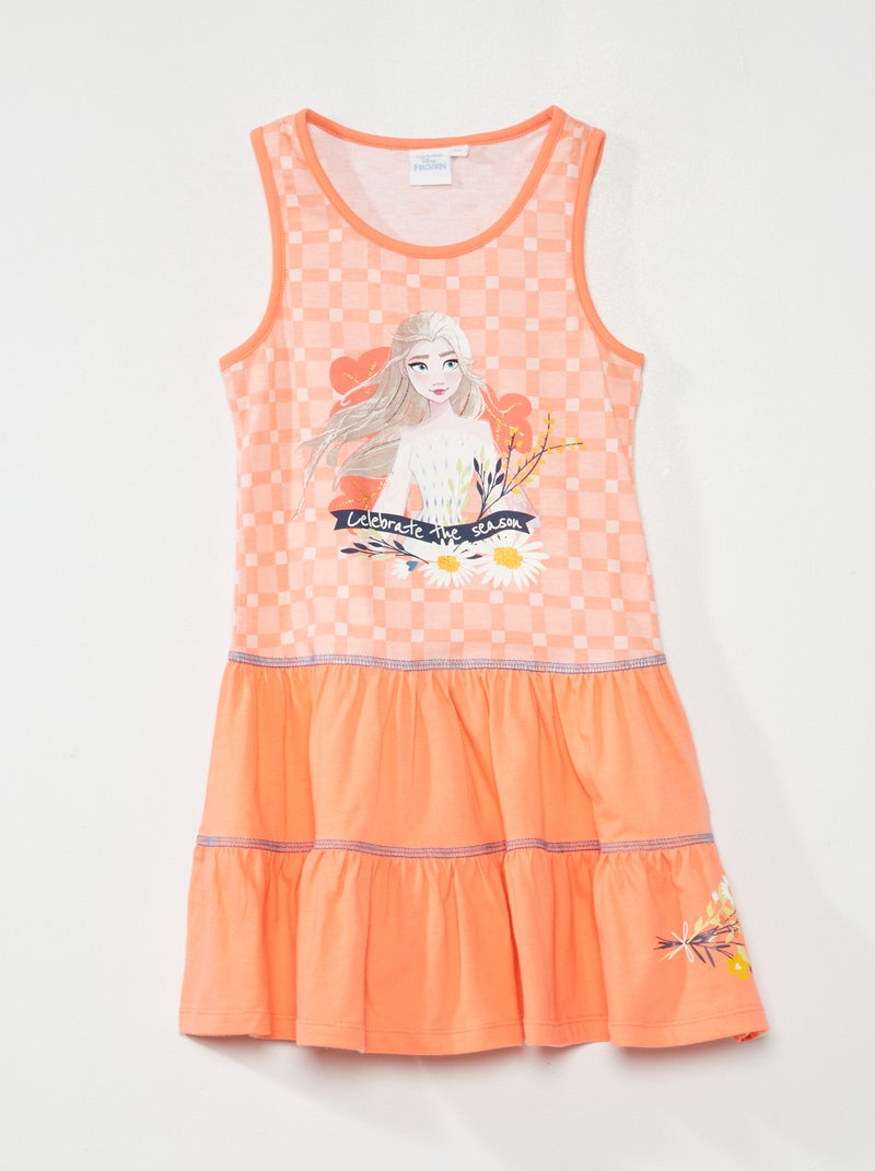 Vestido de punto 'Frozen' 'Disney' coral - Kiabi